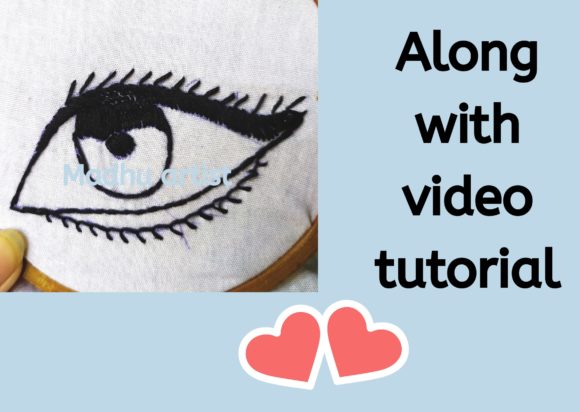 A Cozy Eye Pattern Perfect for Seasonal Embroidery Projects