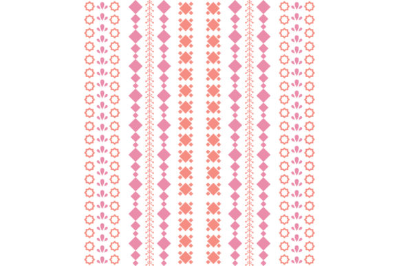 An Embroidery Designer's Review: A Modern Cafe Pattern