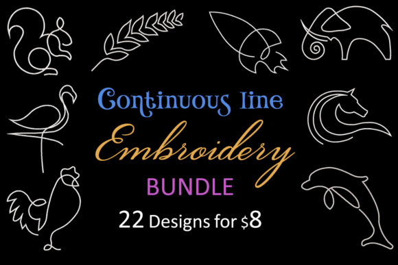 Evaluating the Continuous Line Embroidery Bundle for Your Shop