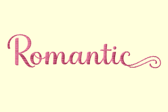 Romantic Quotes Embroidery: A Touch of Elegance