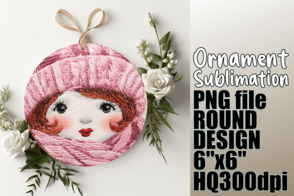 Xmas 3D Embroidery Circles: A Festive Addition
