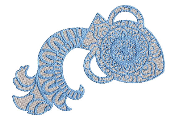 Zodiac Sign Aquarius Embroidery Design Review